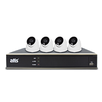 ATIS PIR kit 4int 2MP Комплект видеонаблюдения ATIS L